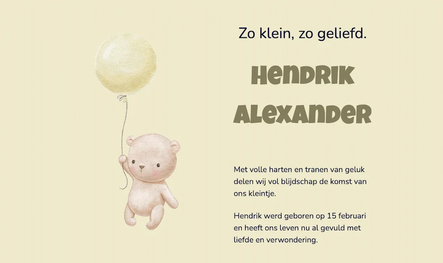 Tekst voor een geboortekaartje: voorbeelden voor elk gezin